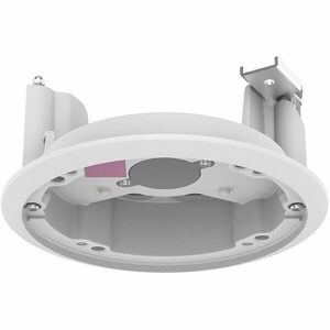 Hanwha SHD-1370FPW In-ceiling Mount Plenum Compatible with XNV and PNV Dome Cameras, White