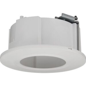 Hanwha SHD-1408FW In-Ceiling Flush Mount for Select XNV, QNV, PND and HCV Series Cameras, White