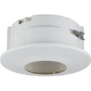 Hanwha SHD-3000F1 In-Ceiling Flush Mount for Select SCD, SCV, SND, SNV, PNV and XNV Series Cameras, Ivory