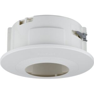 Hanwha SHD-3000F1 In-Ceiling Flush Mount for Select SCD, SCV, SND, SNV, PNV and XNV Series Cameras, Ivory