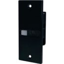 Hanwha SHD-46VDB Flush Door Jamb Housing for XNB-6001 and PNM-9000QV Cameras using SLAT4680V/A Lens Modules, Black