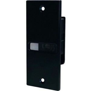 Hanwha SHD-46VDB Flush Door Jamb Housing for XNB-6001 and PNM-9000QV Cameras using SLAT4680V/A Lens Modules, Black