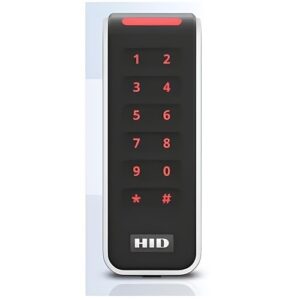 Honeywell SIGNO40KN00 Signo 40K Smart Contactless Reader with Standard Profile, Black with Silver Trim