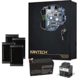 Kantech SK-CE-1-RDR EntraPass Corporate Starter Kit, 6-Piece, (1) KT-1 Controller, (1) P225XSF Reader, (5) P40KEY Key fob