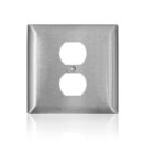 Leviton SL748 C-Series 430 2-Gang Standard 1-DUP Wall Mount Plate