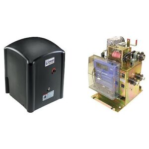 Linear SLD-211 1/2 HP 115V Commercial or Residential Slide Gate Operator with Battery Backup and 24V Solar Panels