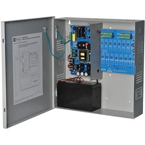 Altronix SMP10PM12P16CB Power Supply Charger, 16 PTC Outputs, 12VDC at 10A, 115VAC, Supervision, BC300 Enclosure