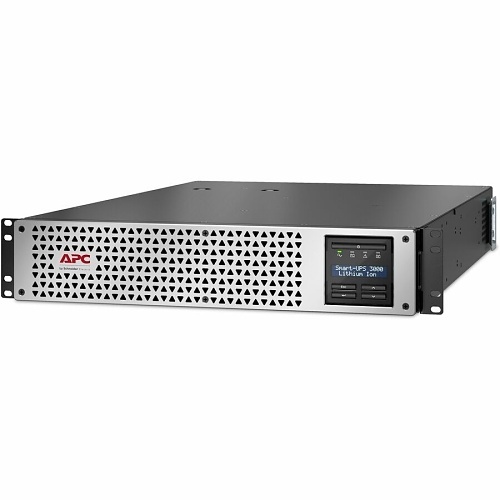 APC SMTL3KRM2UCLNC Line Interactive Smart-UPS, Lithium-ion, Rackmount 2U, 3kVA, 120V