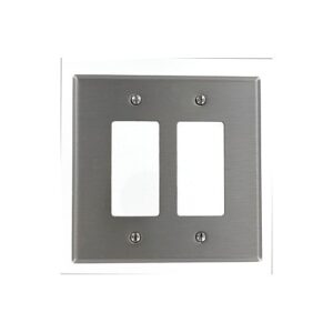 Leviton SO262 Wall Plate, 2-Gang