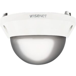 Hanwha SPB-VAW72 Dome Cover for Outdoor Cameras, White Q/L series, Smoked with White Case