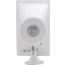 Speco SPC40RT 6.5" 11" 35W Weatherproof PA Speaker Horn with Transformer, White