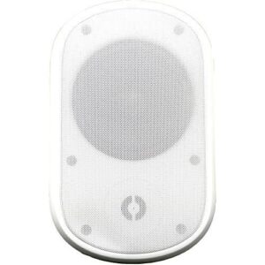Speco SPCE6OTW 6.5" Contractor Elite Series 70V Indoor/Outdoor Wall Mount Speaker, Pair, White, (Replaces SP6OCT)