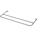 Panduit SRB19D7BL Strain Relief Bar, Inward Mounting, 7" Depth, Black