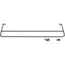 Panduit SRB19D7BL Strain Relief Bar, Inward Mounting, 7" Depth, Black