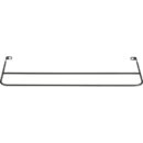 Panduit SRB19D7BL Strain Relief Bar, Inward Mounting, 7" Depth, Black
