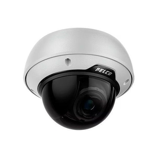Pelco SRXE4-6V29-EMD-IR1 Sarix Enhanced 4 Series 6MP Dome Camera, 10.9-29mm Varifocal Lens, SureVision Technology, Microphone Integrated, White
