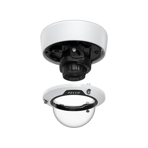 Pelco SRXP4-5V10-EMD Sarix Professional Series 5MP WDR Dome IP Camera, 3.4-10.5mm Lens