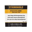 Panduit ST23-075-30BK High Voltage Rubber Tape with Liner