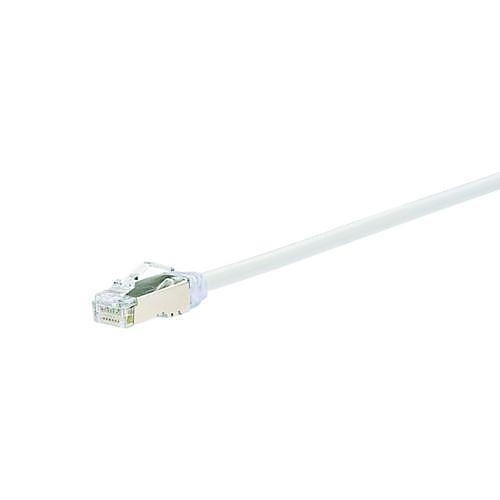Panduit STP28X0.2MIG CAT6a Patch Cable, 28 AWG Shielded Patch Cord, CM/LSZH, 0.2m, International Gray