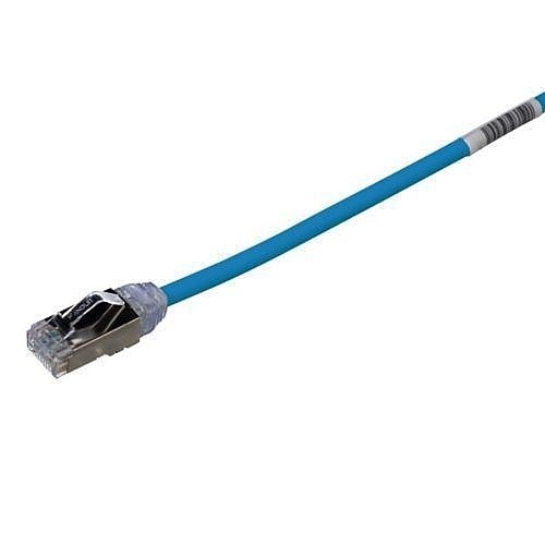 Panduit STP28X2MBU CAT6a Patch Cable, 28 AWG Shielded Patch Cord, CM/LSZH, Blue, 2m