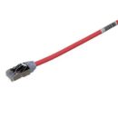 Panduit STP28X2MRD CAT6a Patch Cable, CAT6a 28 AWG Shielded Patch Cord, CM/LSZ, 2m, Red