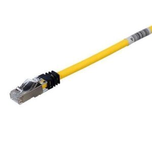 Panduit STP6X10MYL CAT6a Patch Cable, 28 AWG Shielded Patch Cord, CM/LSZH, 10m, Yellow