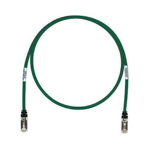 Panduit STP6X25MGR CAT6a Patch Cable, 28 AWG Shielded Patch Cord, CM/LSZH, 25m, Green