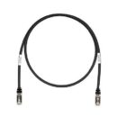 Panduit STP6X3BL CAT6A Patch Cord, S/FTP Design, Black