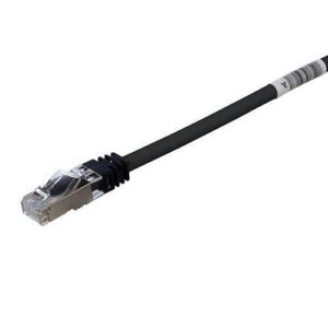 Panduit STP6X3MBL CAT6A Patch Cord, S/FTP Design, Black