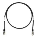 Panduit STP6X45BL CAT6A Patch Cord, S/FTP Design, Black