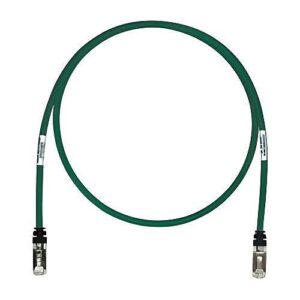 Panduit STP6X45GR CAT6a Patch Cable, Copper Patch Cord S/FTP, 45', Green