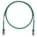 Panduit STP6X4.5MGR CAT6a Patch Cable, 28 AWG Shielded Patch Cord, CM/LSZH, 4.5m, Green