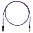 Panduit STP6X45VL CAT6a Patch Cord, 26 AWG Shielded, 45', Violet