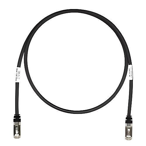 Panduit STP6X50BL CAT6A Patch Cord, S/FTP Design, Black