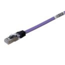 Panduit STP6X6VL CAT6a Patch Cord, 26 AWG Shielded, 6', Violet