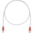 Panduit STPCH1MBRD CAT5e Patch Cable, 1m, Red