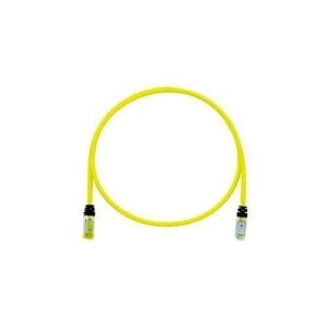 Panduit STPK6X3YL CAT6a Patch Cord, 26 AWG Shielded, 3', Yellow