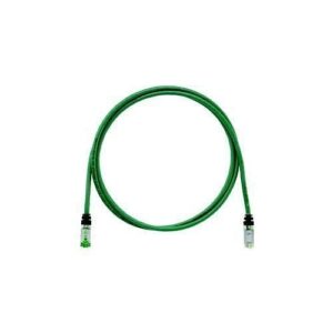 Panduit STPK6X5GR CAT6a Patch Cord, 26 AWG Shielded, 5', Green