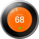 Google T3007ES Smart Thermostat, Nest Learning Thermostat, Third Gen Stainless Steel