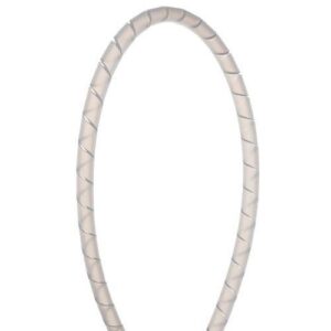 Panduit T38R-CY Wired Sleeve, Spiral Wrap 9.7mm (0.38") 100' Fire