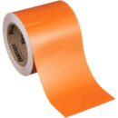 Panduit T400X000RUT Reflective Continuous Tape, 4.00" Orange