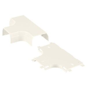 Panduit T45TIW T-45 Tee Fit Base/Cover for Intercom, White