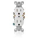 Leviton T5320-W Power-Socket, 125V, 15A
