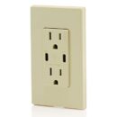Leviton T5636-I 15A TR Receptacle with USB Type High Power Charging, Connectors