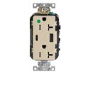 Leviton T5833-HGI Connectors, IV COMB DUP HG REC A-C USB CHRGR 20A125V