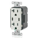 Leviton T5835-T USB Type-C Charger Receptacle, 20A, Light Almond