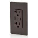 Leviton T5836-B 20A TR Receptacle with USB Type High Power Charging, Connectors