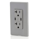 Leviton T5836-G 20A TR Receptacle with USB Type High Power Charging, Connectors