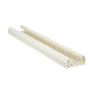 Panduit T70BIW10 T-70 Surface Raceway Base, 10', 10-Pack, Off-White