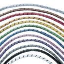 Panduit T75F-C Wired Sleeve, Spiral Wrap 0.75" (19.1mm) 100' Poly